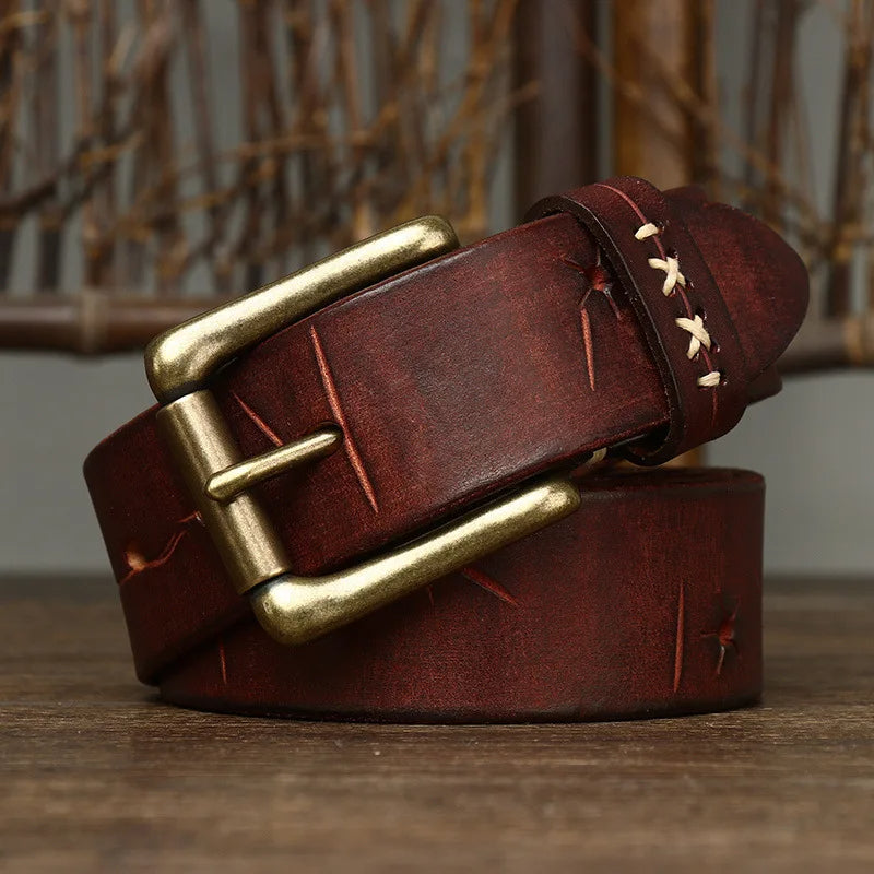 Ironmark™ | Robuuste riem van buffelleer voor tijdloos dagelijks gebruik