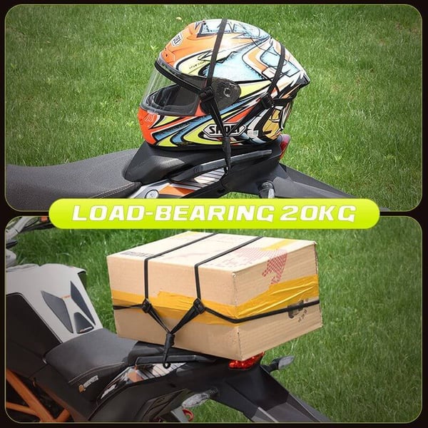 GripStrap™ | Heavy-Duty Elastic Rope for Helmet & Cargo Binding