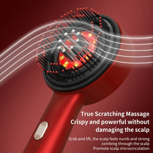 VibeBrush Pro™ | Elektrische vibrerende hoofdhuidmassagekam