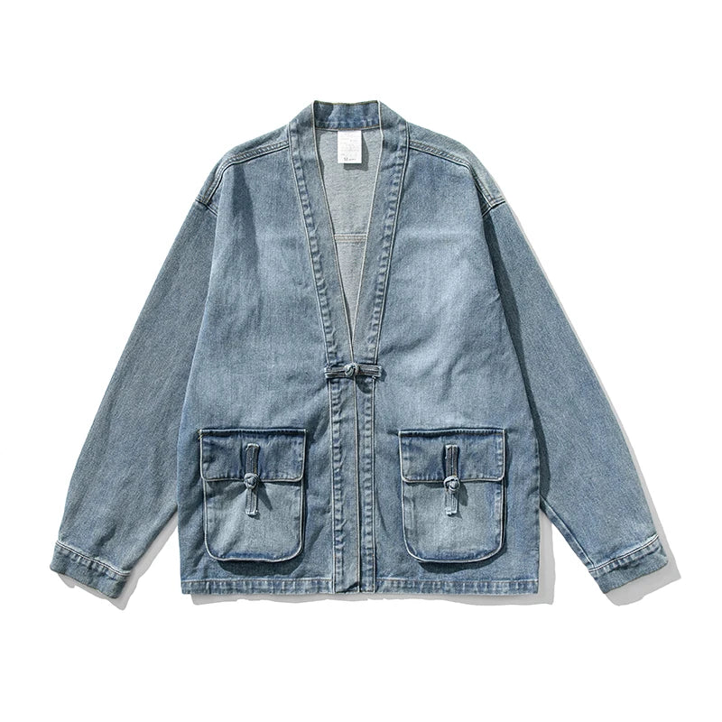 HAVENWEAR™ | Indigo Drape Denim Kimono