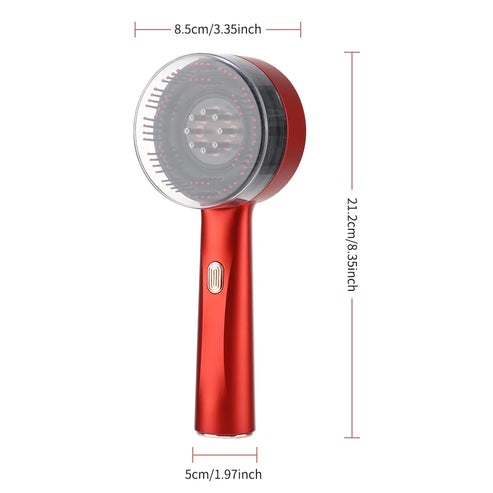 VibeBrush Pro™ | Elektrische vibrerende hoofdhuidmassagekam