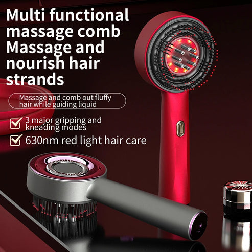 VibeBrush Pro™ | Elektrische vibrerende hoofdhuidmassagekam