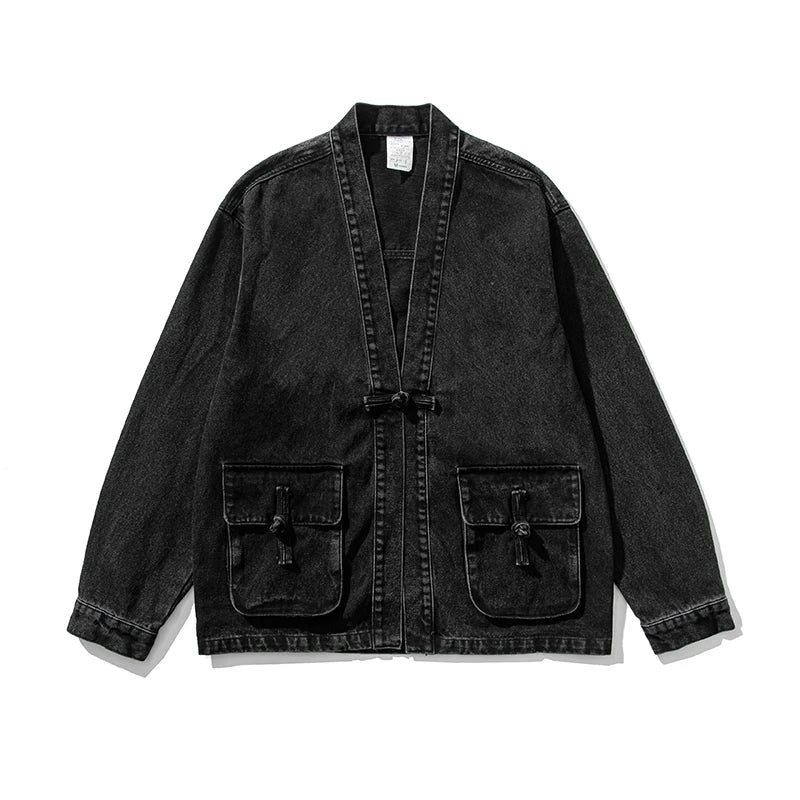 HAVENWEAR™ | Indigo Drape Denim Kimono