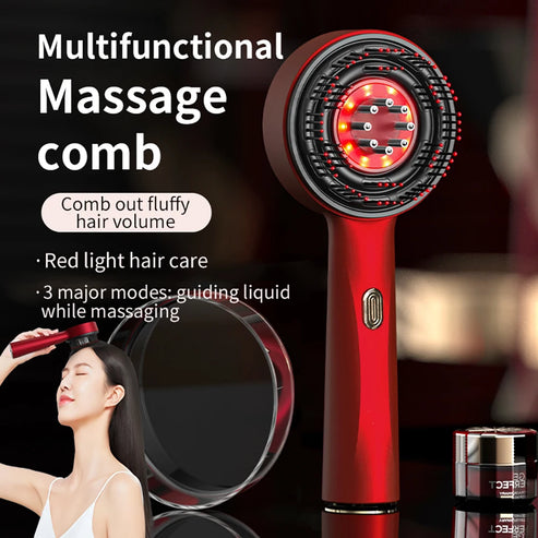 VibeBrush Pro™ | Elektrische vibrerende hoofdhuidmassagekam