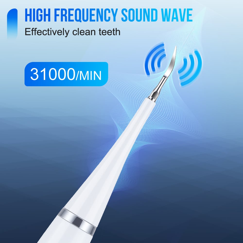 SMILEWAVE™ | Ultrasonic Electric Tooth Cleaner – Perfect Gift for Family & Friends