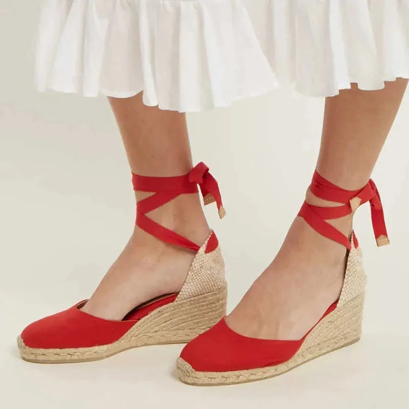 Valerie | Orthopedic Espadrille Wedge Sandals for Women in Summer