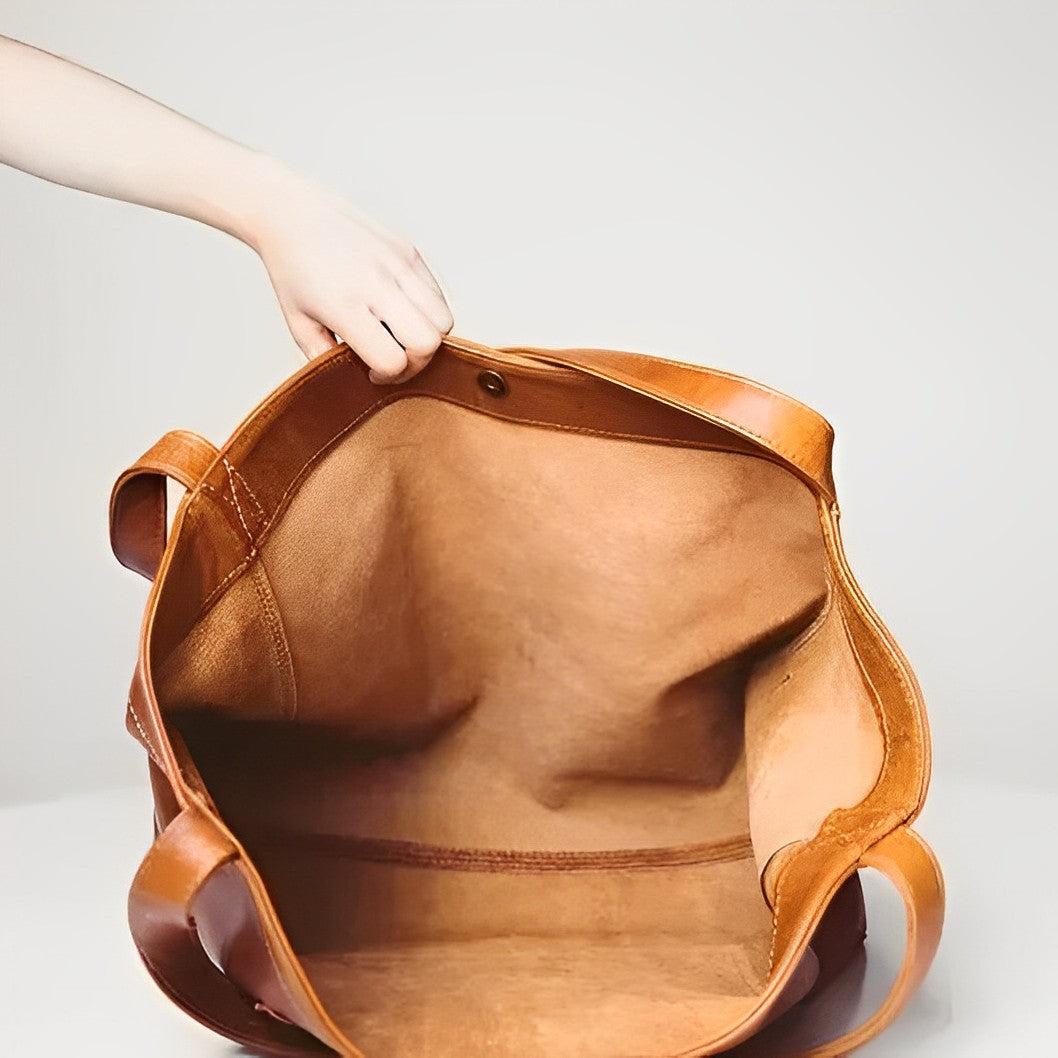 JANNA® | VINTAGE LEDEREN TAS