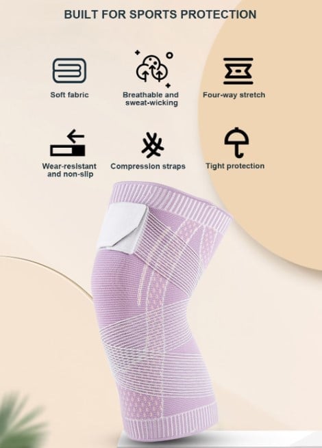 STRIDEGUARD™ | FlexSupport Kniecompressiekous