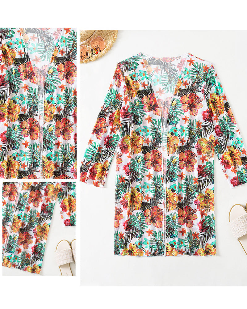 Artiselle | Keilani - Tropical Print Bikini and Cover-Up Edition