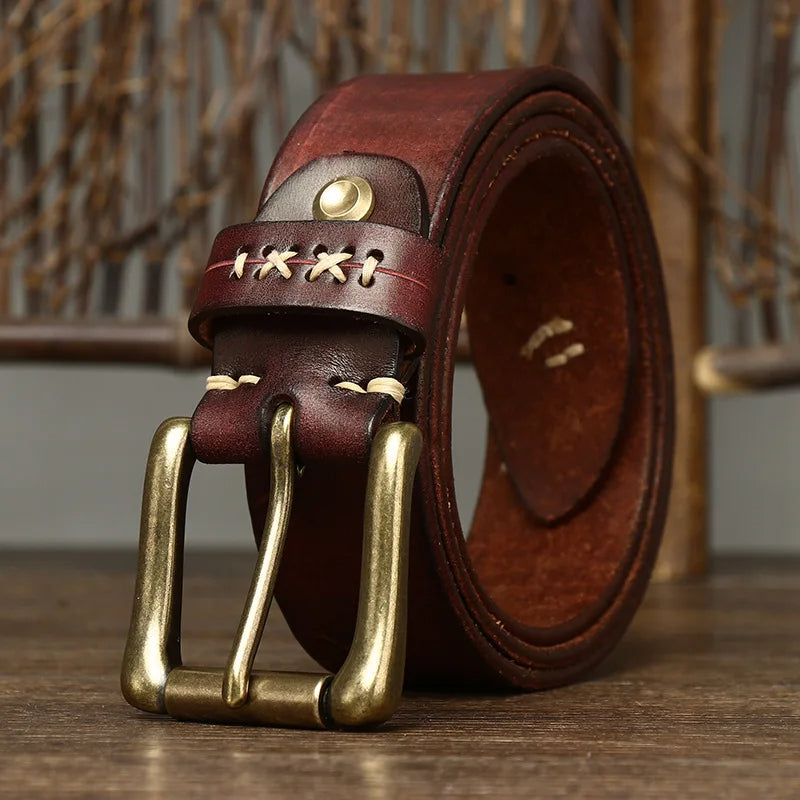 Ironmark™ | Robuuste riem van buffelleer voor tijdloos dagelijks gebruik