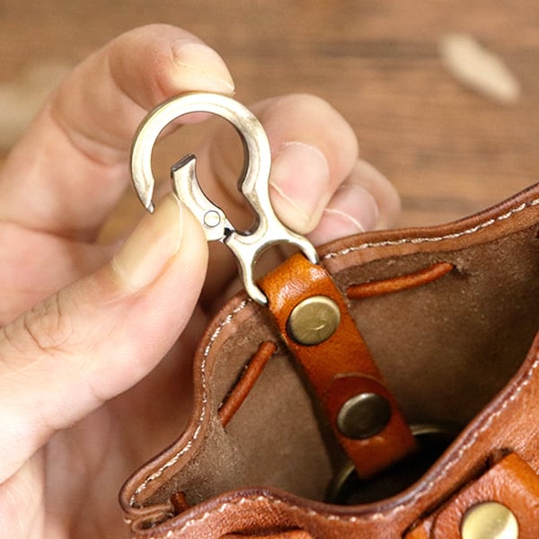 Rustiq Leather™ | Minimalist Retro Leather Organizer Bag