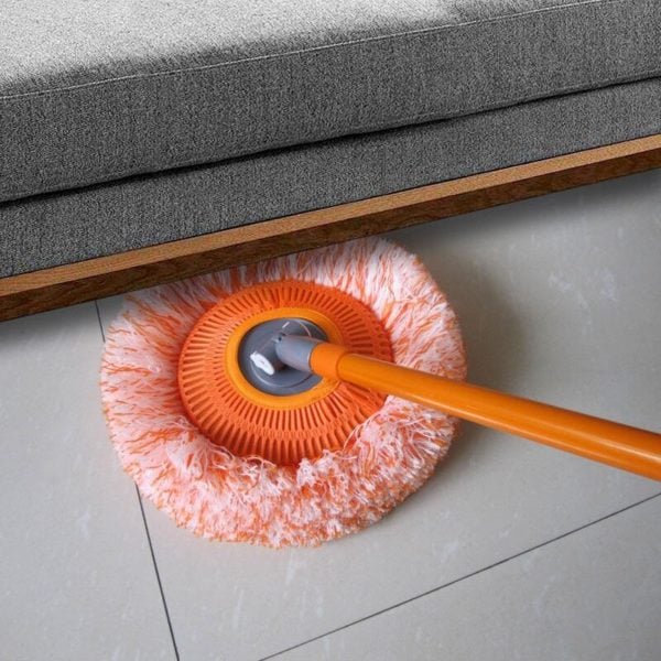 SwiftClean Pro | 360° Rotating Adjustable Floor Mop