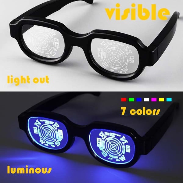 Glow Vision™ | LED Light-Up Glasses