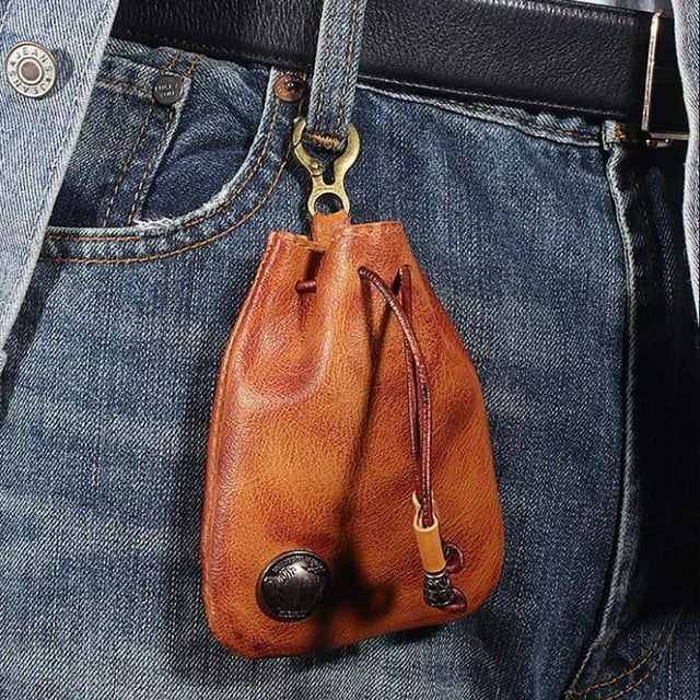 Rustiq Leather™ | Minimalist Retro Leather Organizer Bag