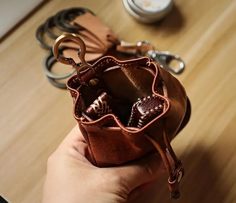 Rustiq Leather™ | Minimalist Retro Leather Organizer Bag