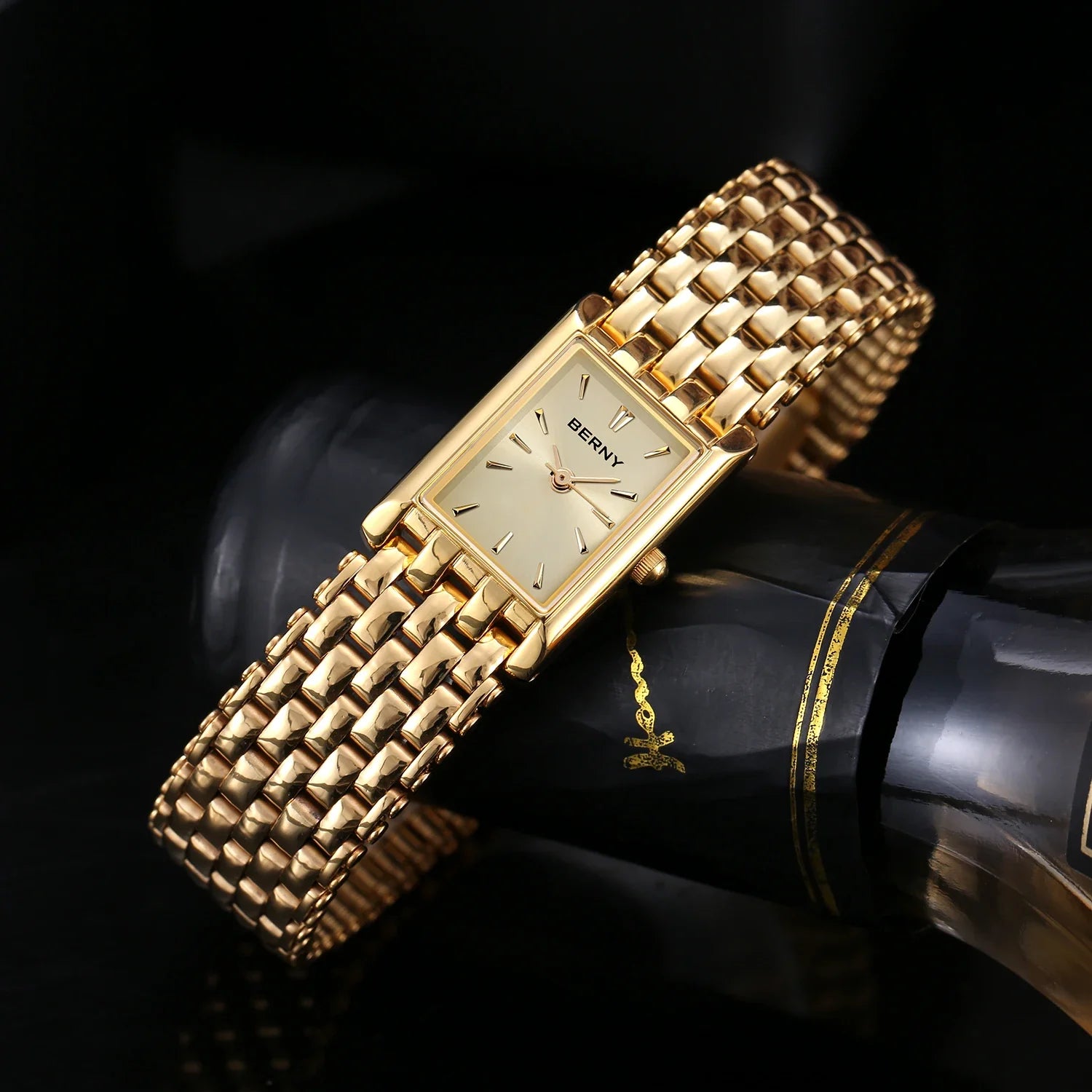 SORELLE™ | Luxe gouden horloge 