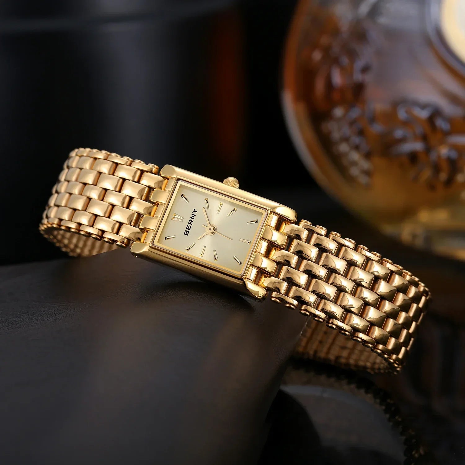 SORELLE™ | Luxe gouden horloge 