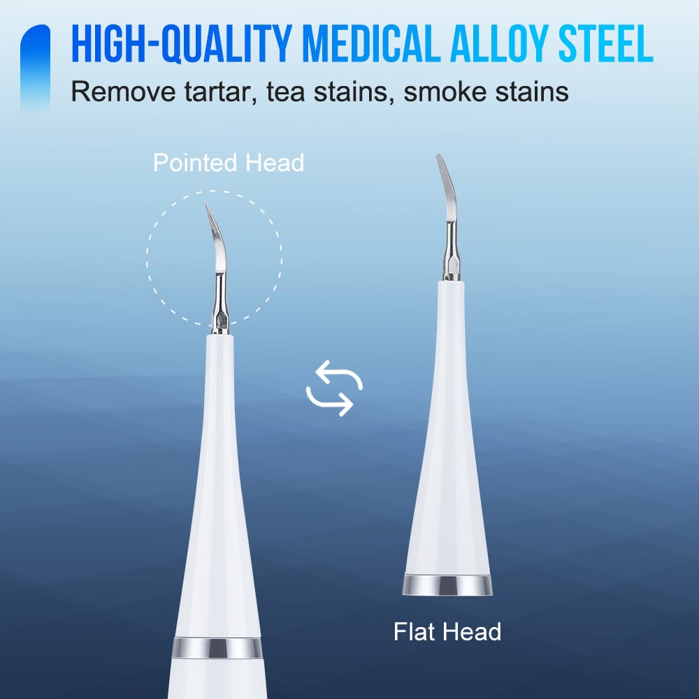 SMILEWAVE™ | Ultrasonic Electric Tooth Cleaner – Perfect Gift for Family & Friends