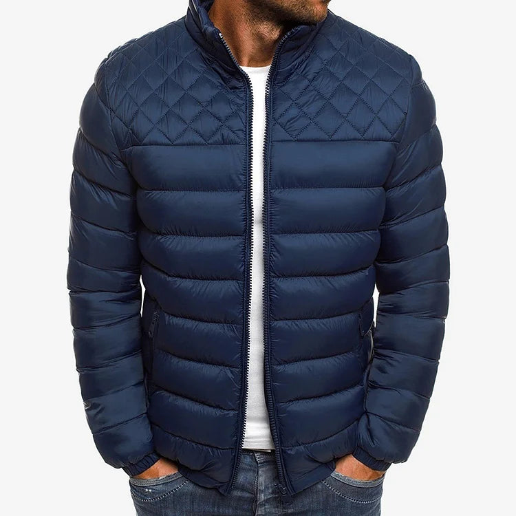 NORDLUXE™ | Gewatteerd gewatteerd jack met rits en lange mouwen