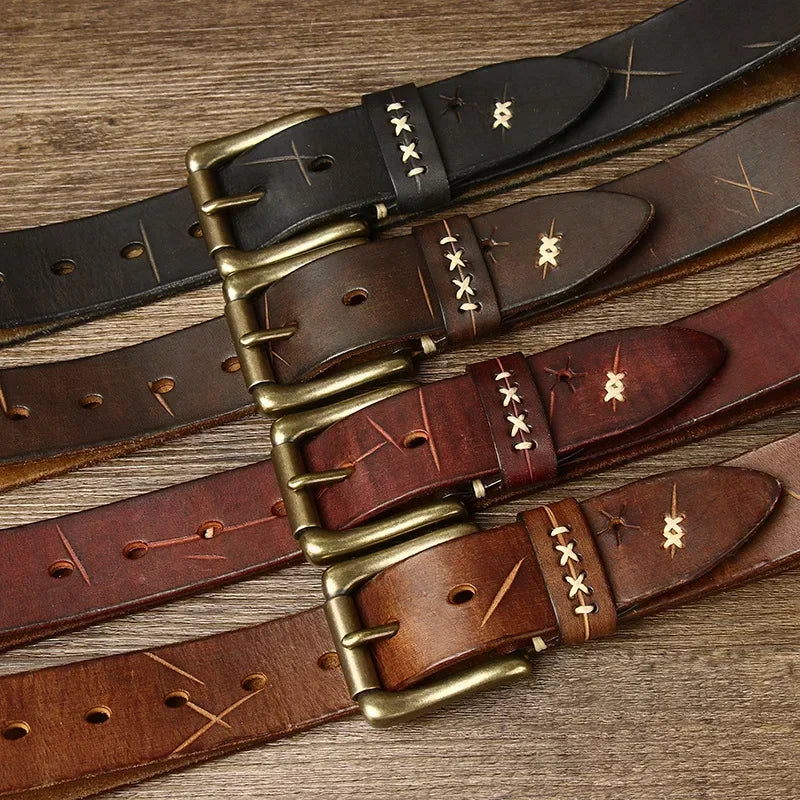 Ironmark™ | Robuuste riem van buffelleer voor tijdloos dagelijks gebruik
