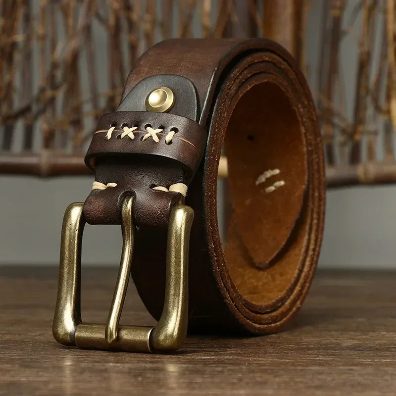 Ironmark™ | Robuuste riem van buffelleer voor tijdloos dagelijks gebruik