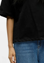 100% Cotton Crew Neck Tee for Women in Fitted or Loose Fit image 11
