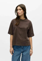 100% Cotton Crew Neck Tee for Women in Fitted or Loose Fit image 12