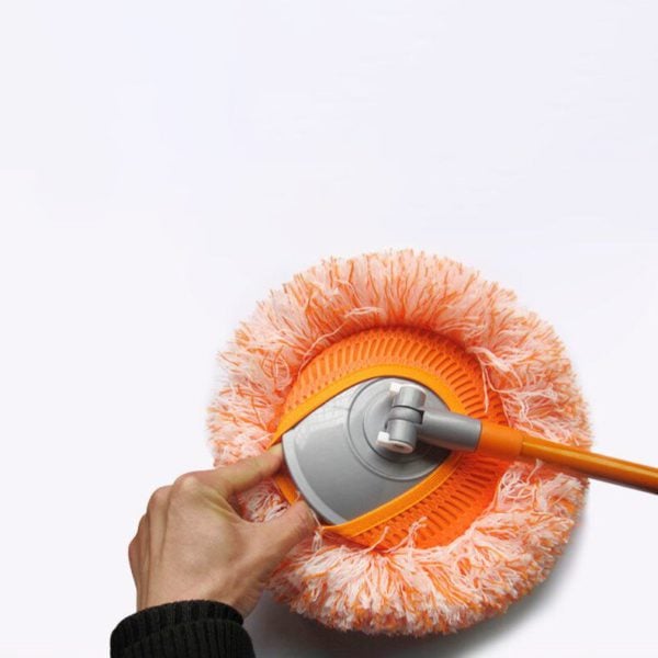 SwiftClean Pro | 360° Rotating Adjustable Floor Mop