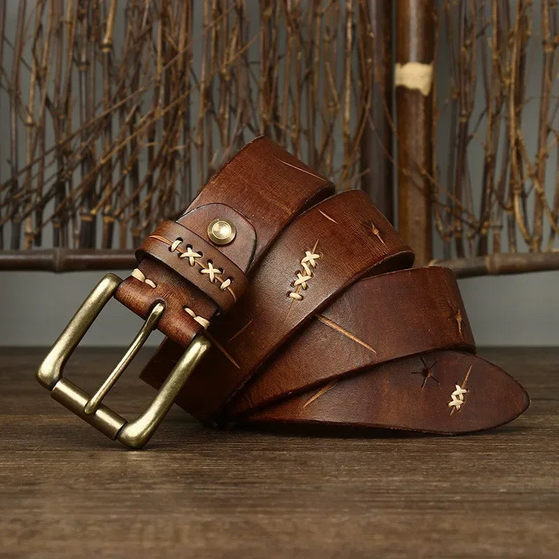 Ironmark™ | Robuuste riem van buffelleer voor tijdloos dagelijks gebruik