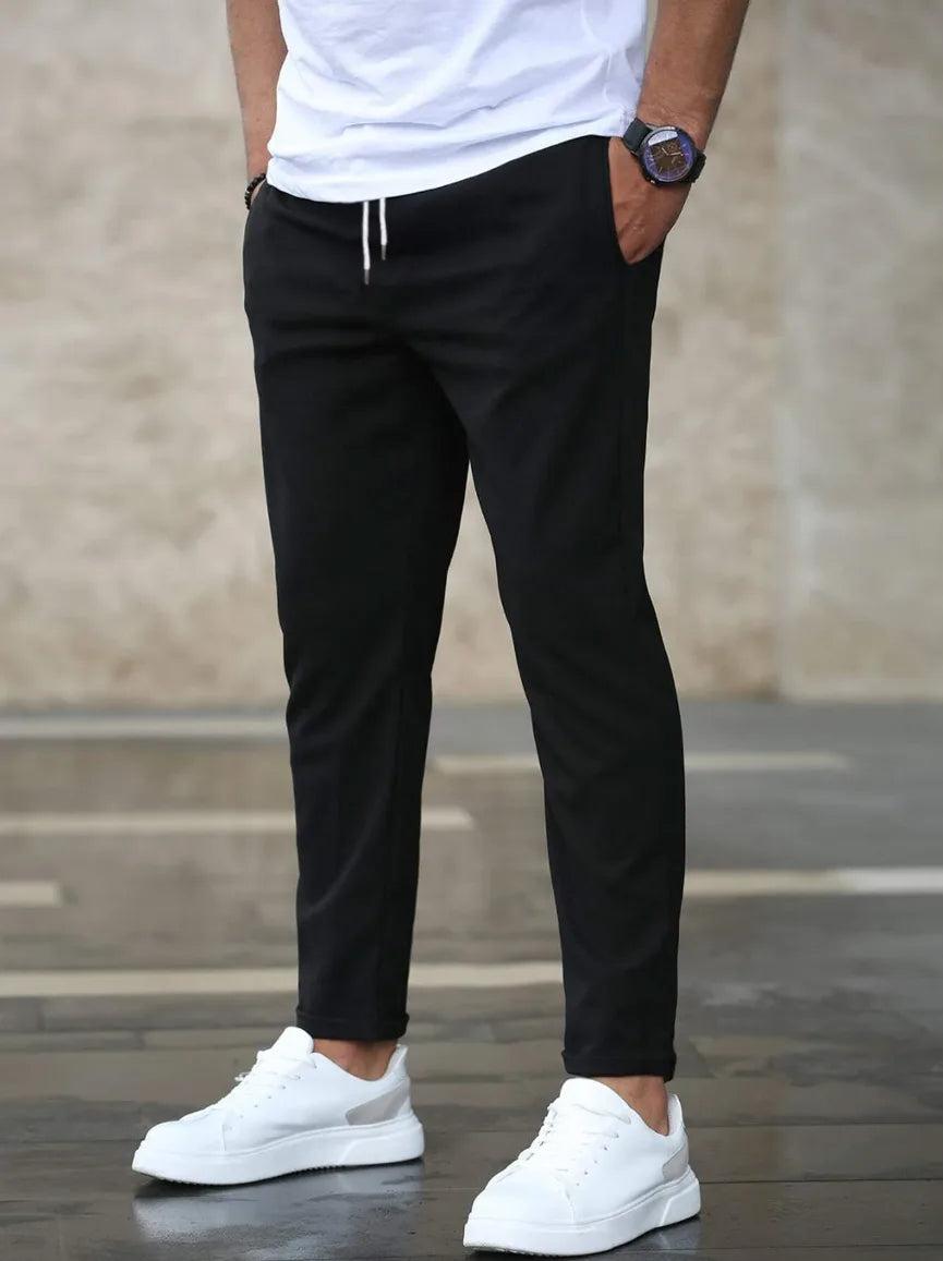 Arthur | Men's Slim Fit Chino Pants with Drawstring Waist