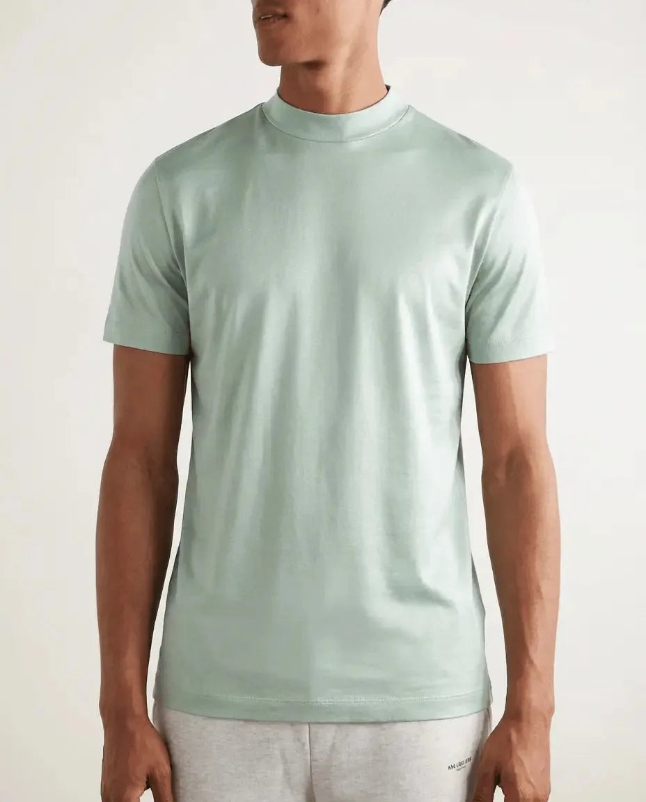 Men's Mercerised Cotton Crew Neck T-Shirt image 18