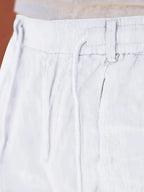 Tapered Linen-Blend Drawstring Pants for Men image 18