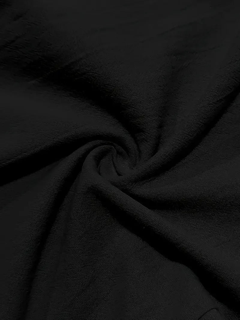 Tapered Linen-Blend Drawstring Pants for Men image 32